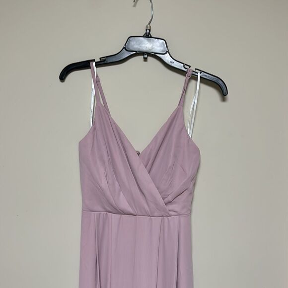 Lulus lavender faux wrap jumpsuit XS - Picture 2 of 4